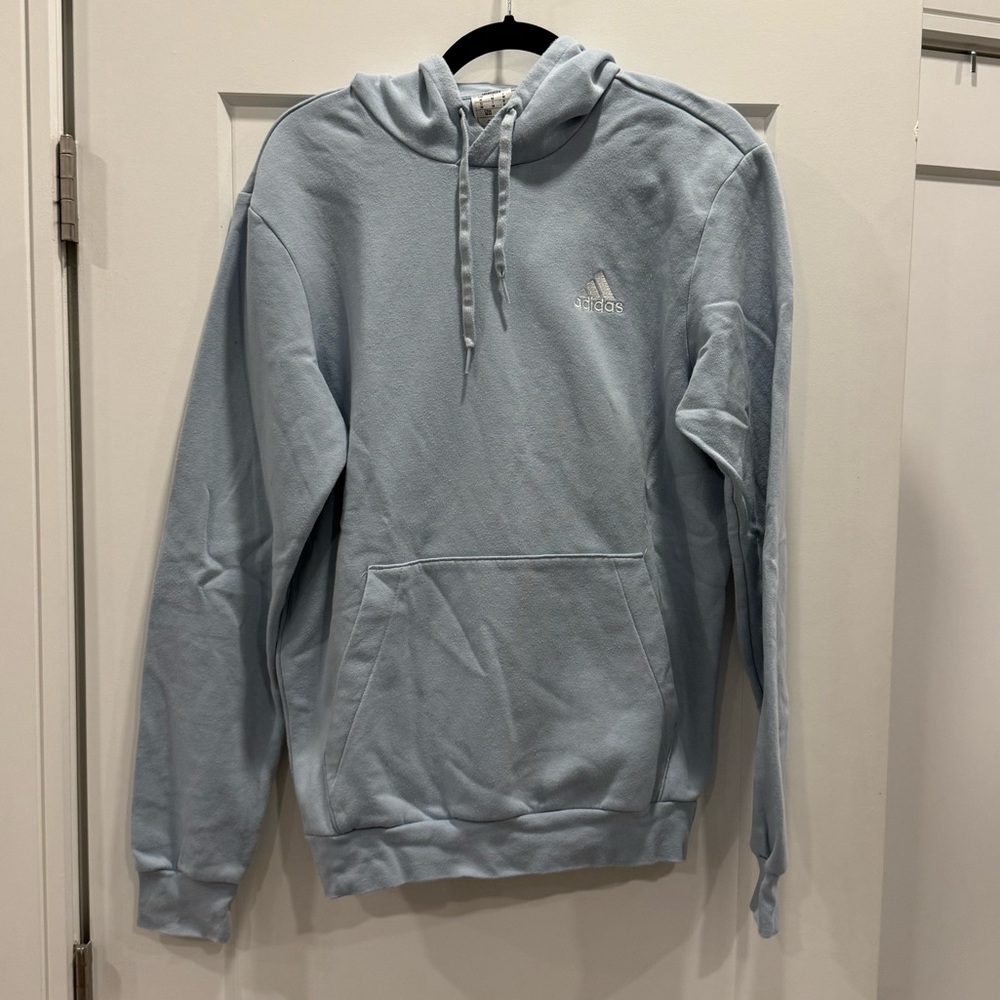 adidas Hoodie - Light Blue - Men’s Medium